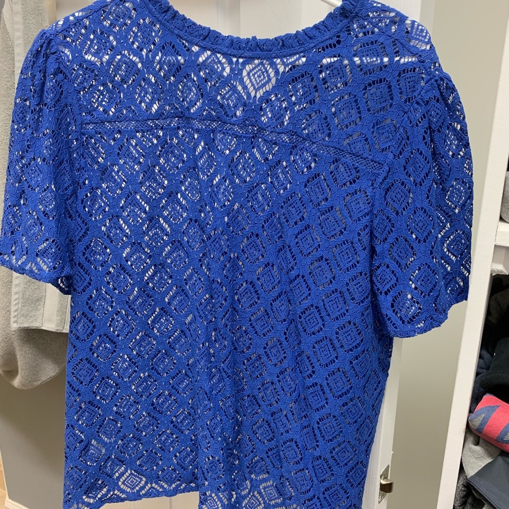 NWT Banana Republic lace blouse